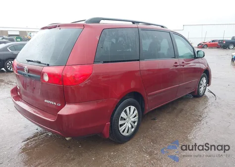2010 Toyota Sienna Ce from USA, damaged, VIN 5TDKK4CC9AS297154